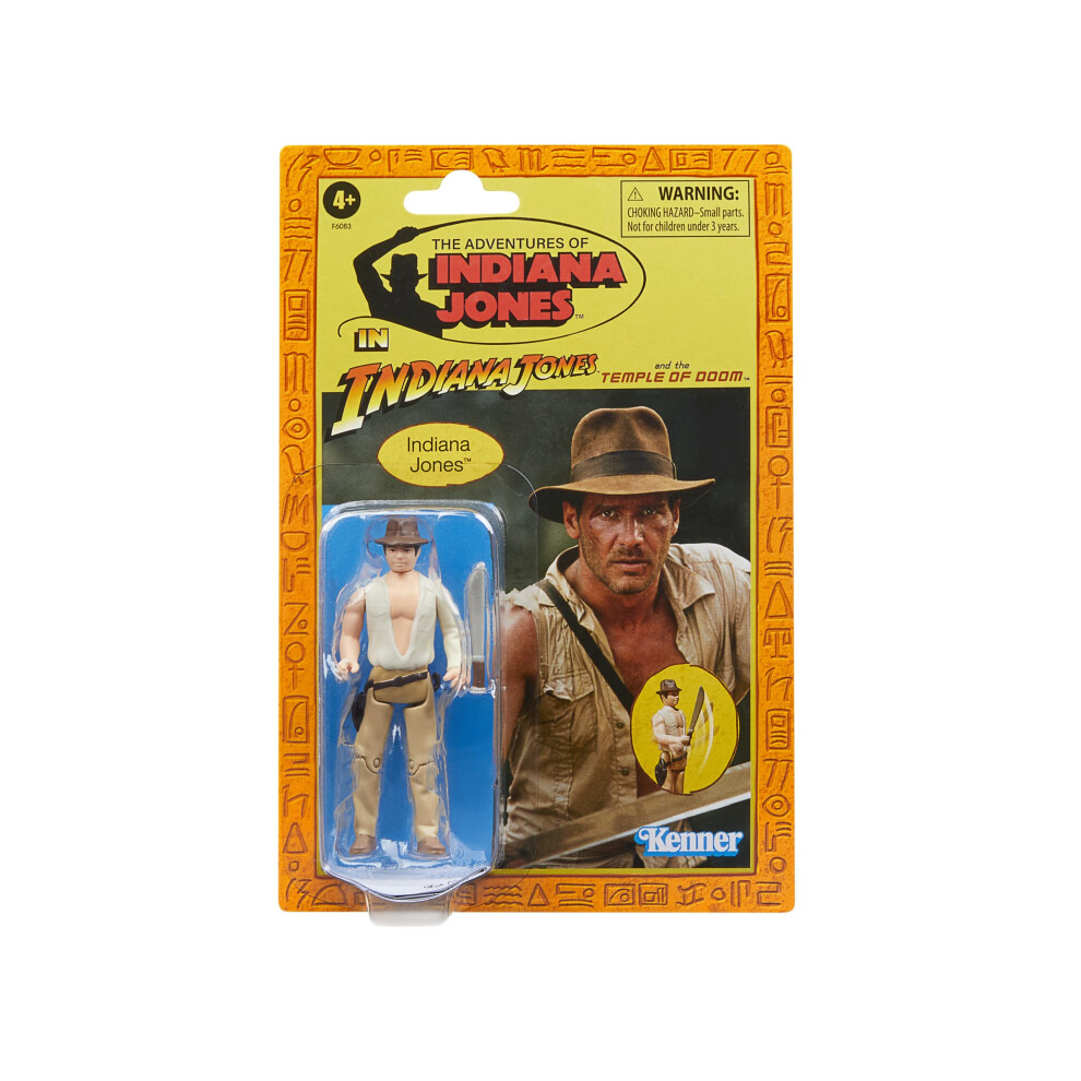 Hasbro Indiana Jones et le Temple Maudit Retro Collection Figurine Ind