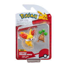 POKEMON Stridsfigur Fennekin och BONSLY