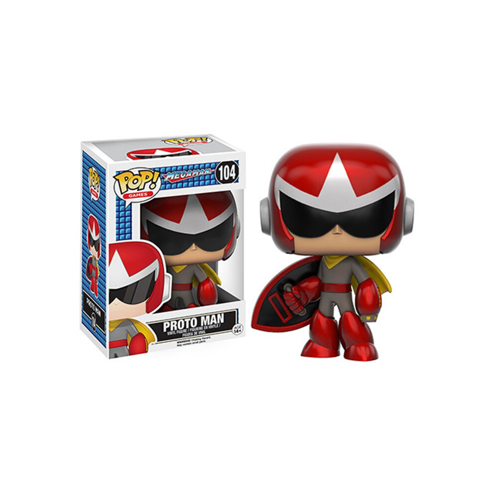 Funko POP Games: Mega Man - Proto Man Action Figure