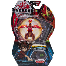 Bakugan Ultra, Pyrus Serpenteze, 3" Hög Samlar Transformationsvarelse, för 6 år och uppåt