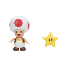 Super Mario 4palcov akcn figurky ropucha s hvezdou