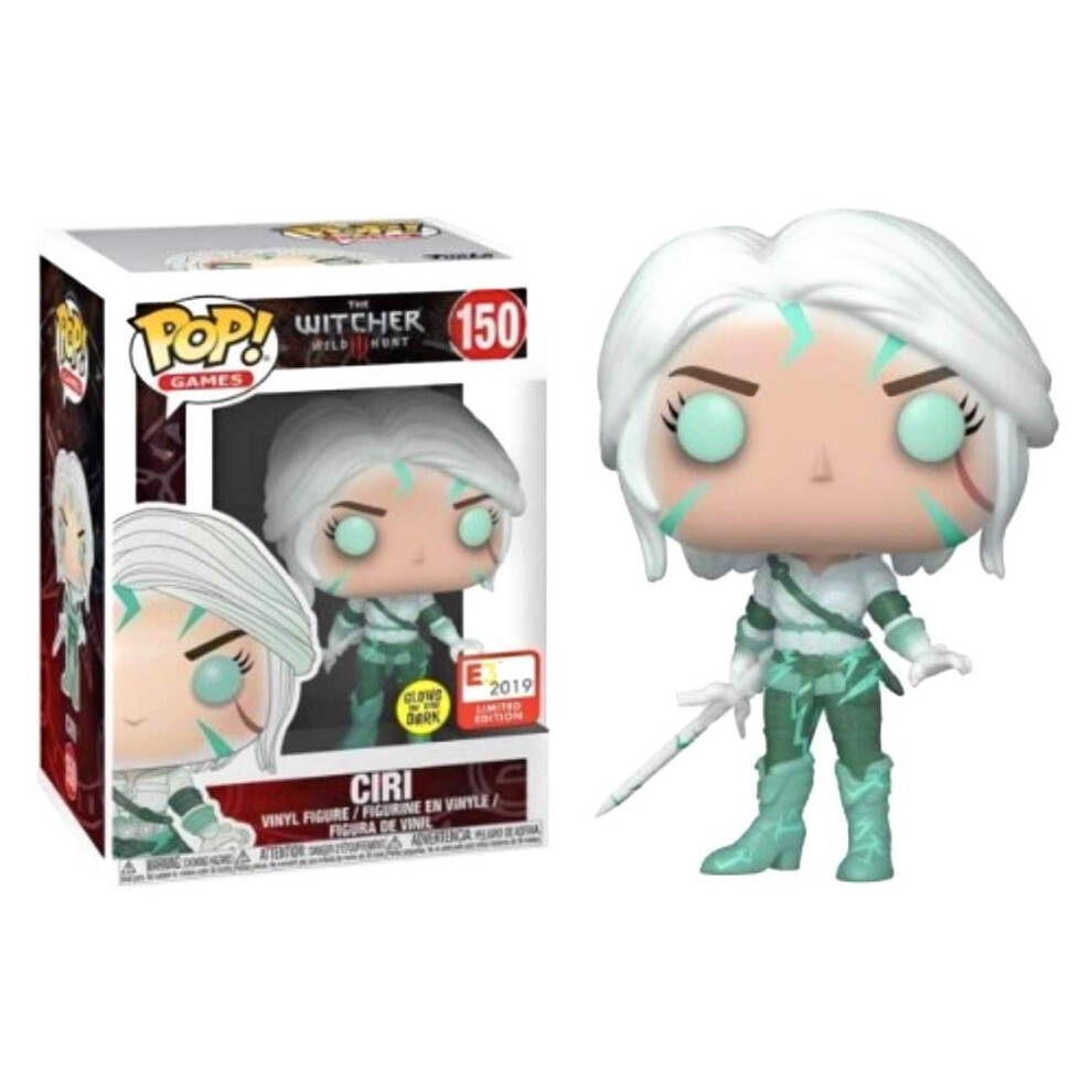 Funko Pop The Witcher Ciri Glow in The Dark E3 2019