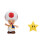 Super Mario Super Mario 4-Inch Acation Figures Toad with Star 2