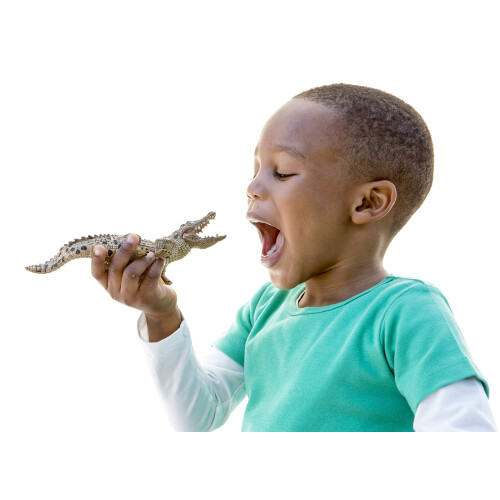 Schleich Schleich Wild Life, Ρεαλιστική Φιγούρα Αγριου Ζώου Κροκόδειλος Με Κινητό Σαγόνι, 3+ Ετών 1