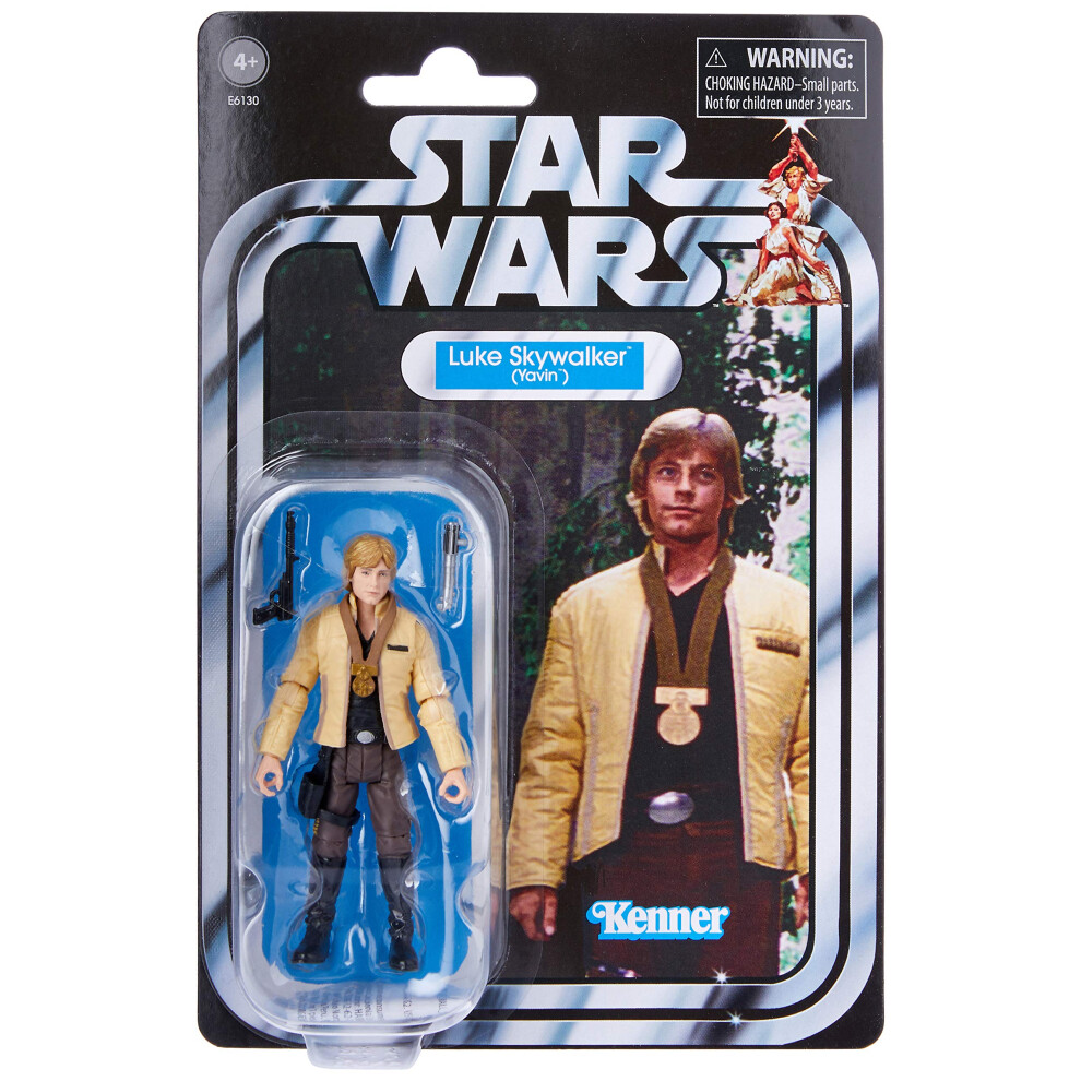 Star Wars E4 Vintage Luke Skywalker Yavin 3.75 inch Figure Exclusive