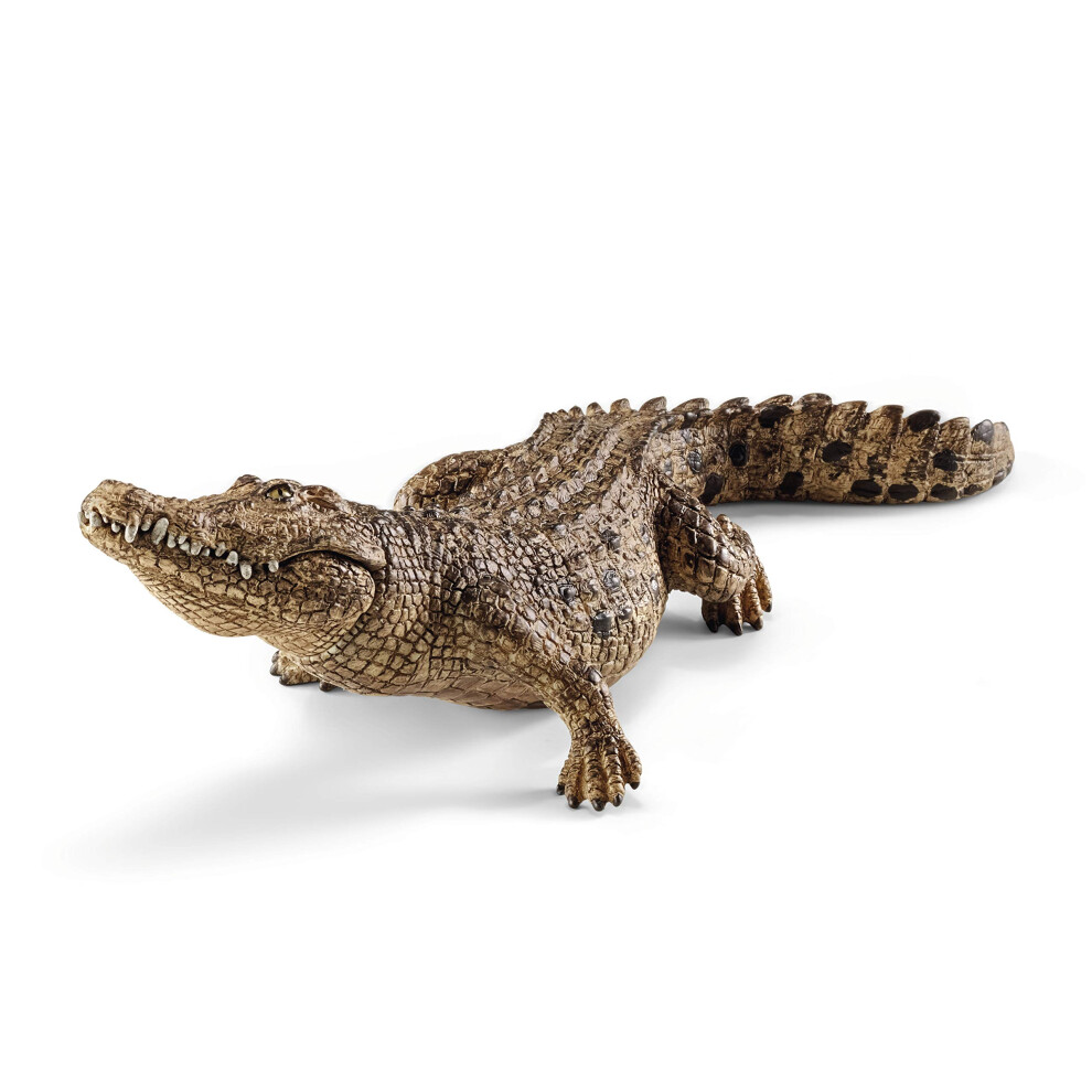 Schleich Wild Life  Realistic Wild Animal Toy For Boys and Girls  Croc