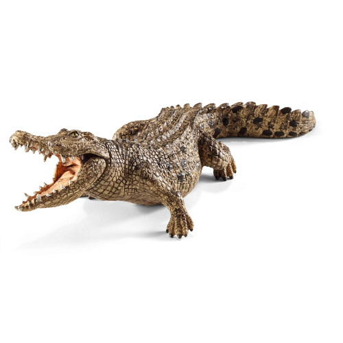 Schleich Schleich Wild Life, Ρεαλιστική Φιγούρα Αγριου Ζώου Κροκόδειλος Με Κινητό Σαγόνι, 3+ Ετών 2