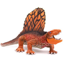 Gemini&Genius Dimetrodon Dinosaur Toy Actionfigur för Barn, Lizard Dinosaurie, Skrämsel, Födelsedagspresent