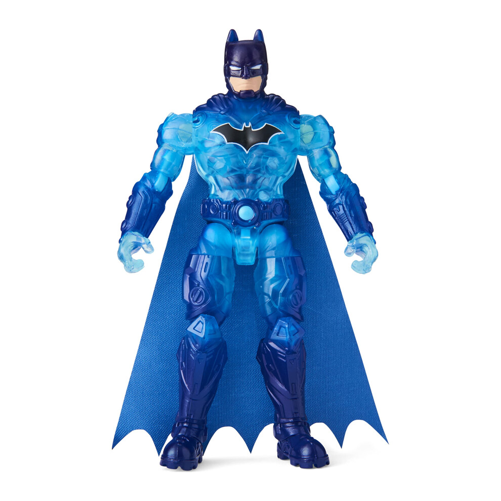 DC Comics Bat-Tech Batman 4-inch Action Figure with 3 Mystery Accessor