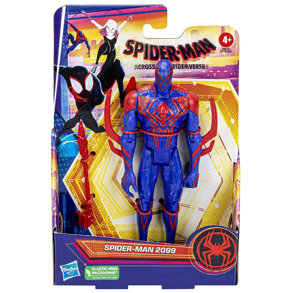 Marvel Spider-Man: Across The Spider-Verse Spider-Man 2099 Toy  6-Inch