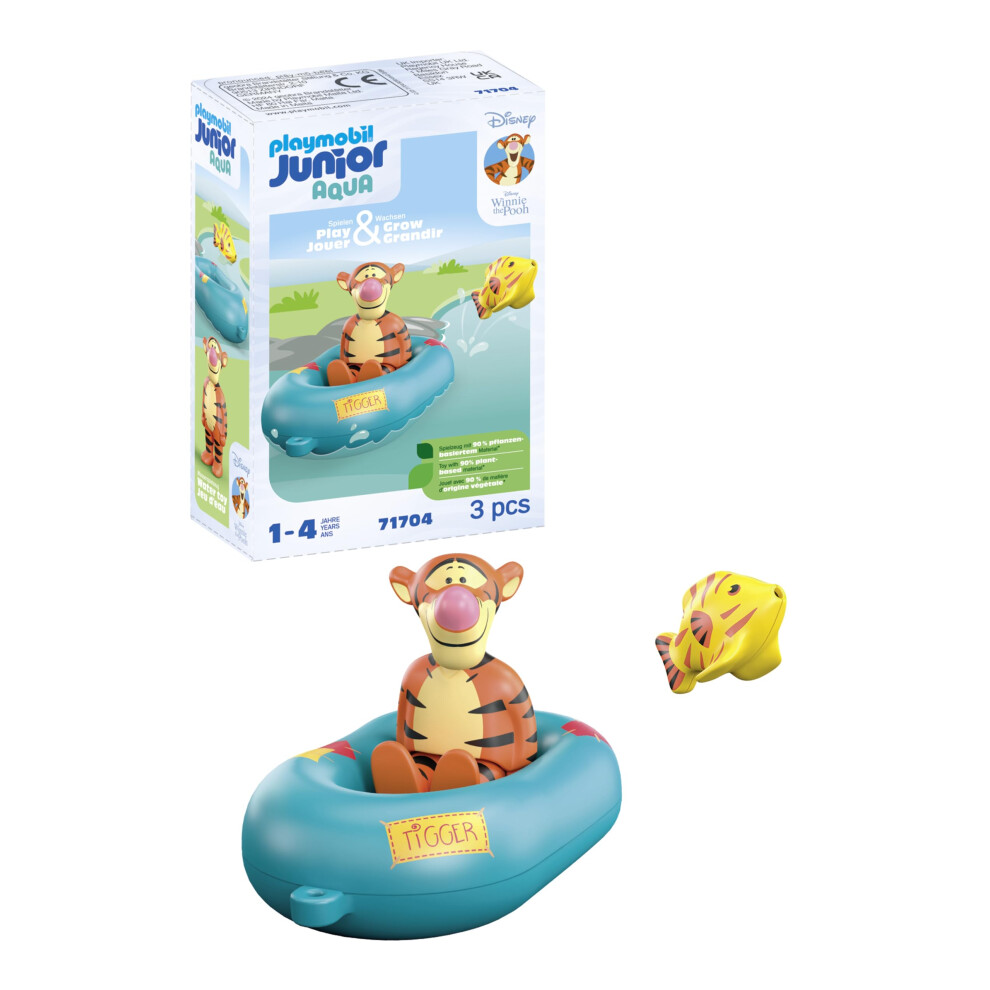 Playmobil Junior & Disney: Tigger's Rubber Boat Ride