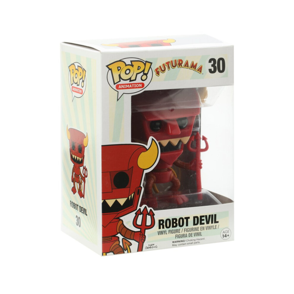 Funko POP TV: Futurama - Robot Devil Action Figure