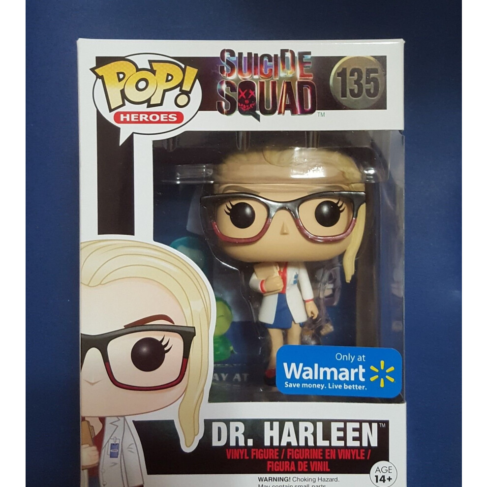 Funko Pop Suicide Squad Dr. Harleen Quinzel Exclusive Vinyl Figure - H