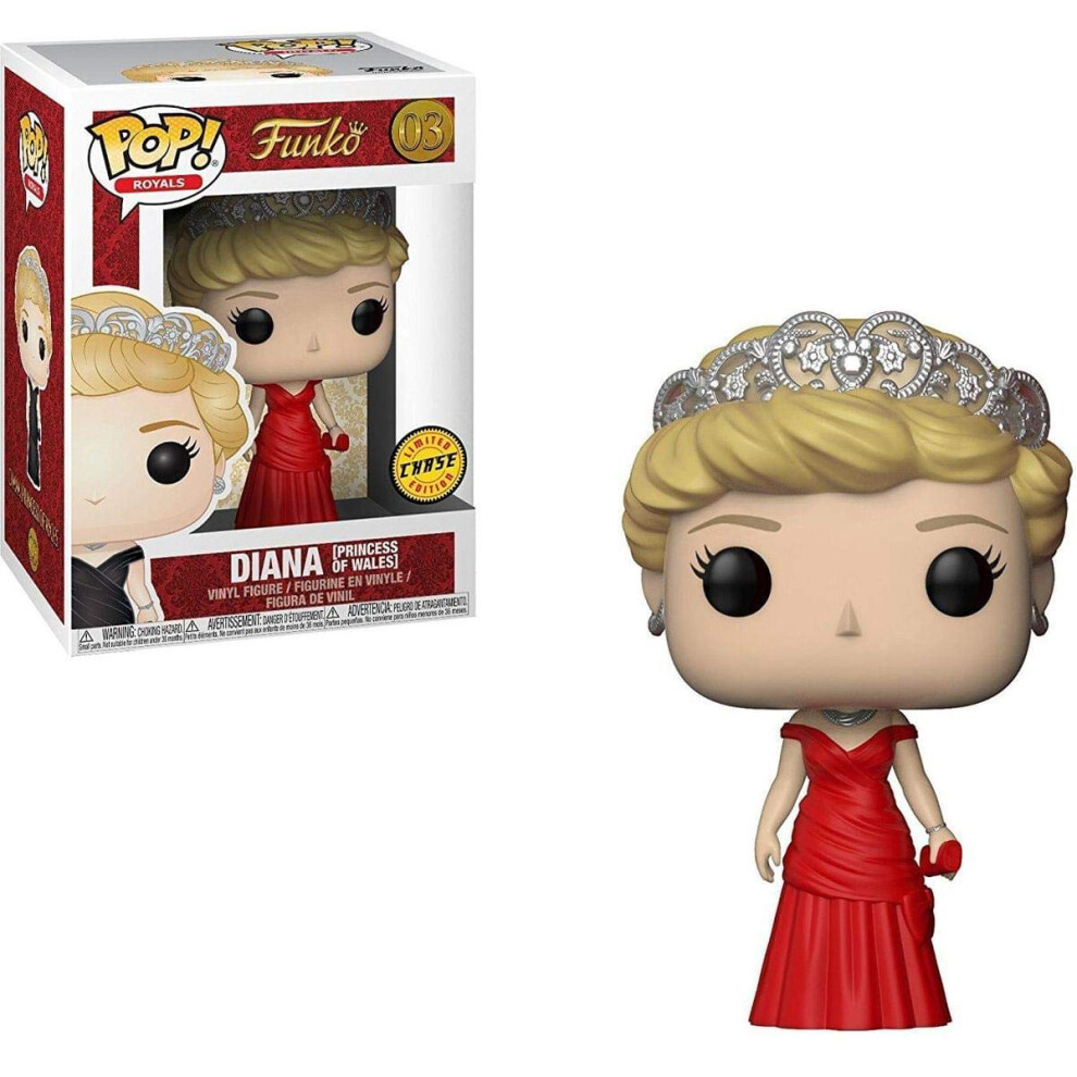 Funko Royals Diana Princess of Wales Pop Chase Variant Vinyl Figure