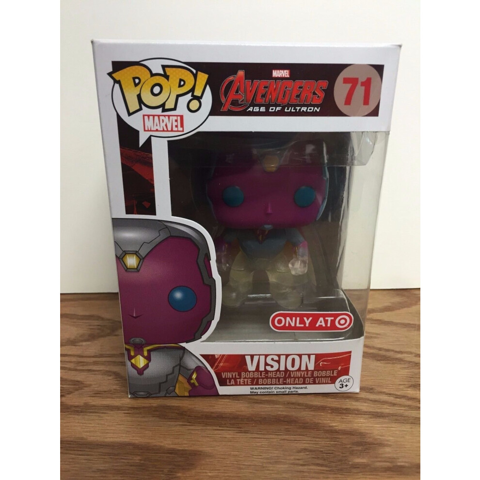 Funko Marvel Avengers Age of Ultron POP! Marvel Vision Exclusive 3 3/4