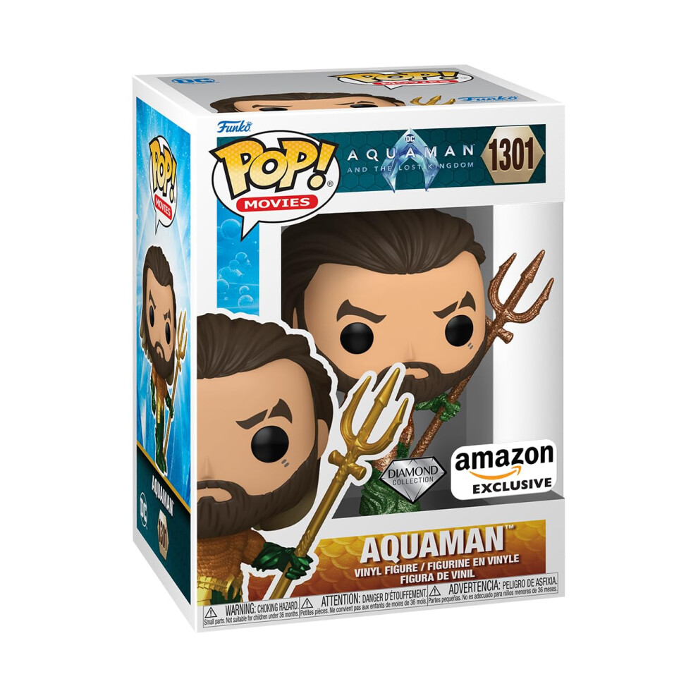 Funko Pop! Movies: Aquaman and The Lost Kingdom - Aquaman Diamond Glit