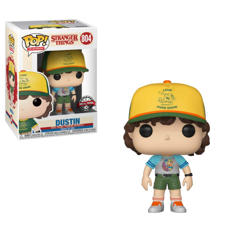 Funko Pop Television: Stranger Things - Dustin Arcade Cat Tee (Exclusi