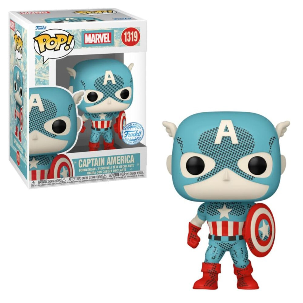 Pop! Marvel: Captain America Retro Reimagined (Target Exclusive)