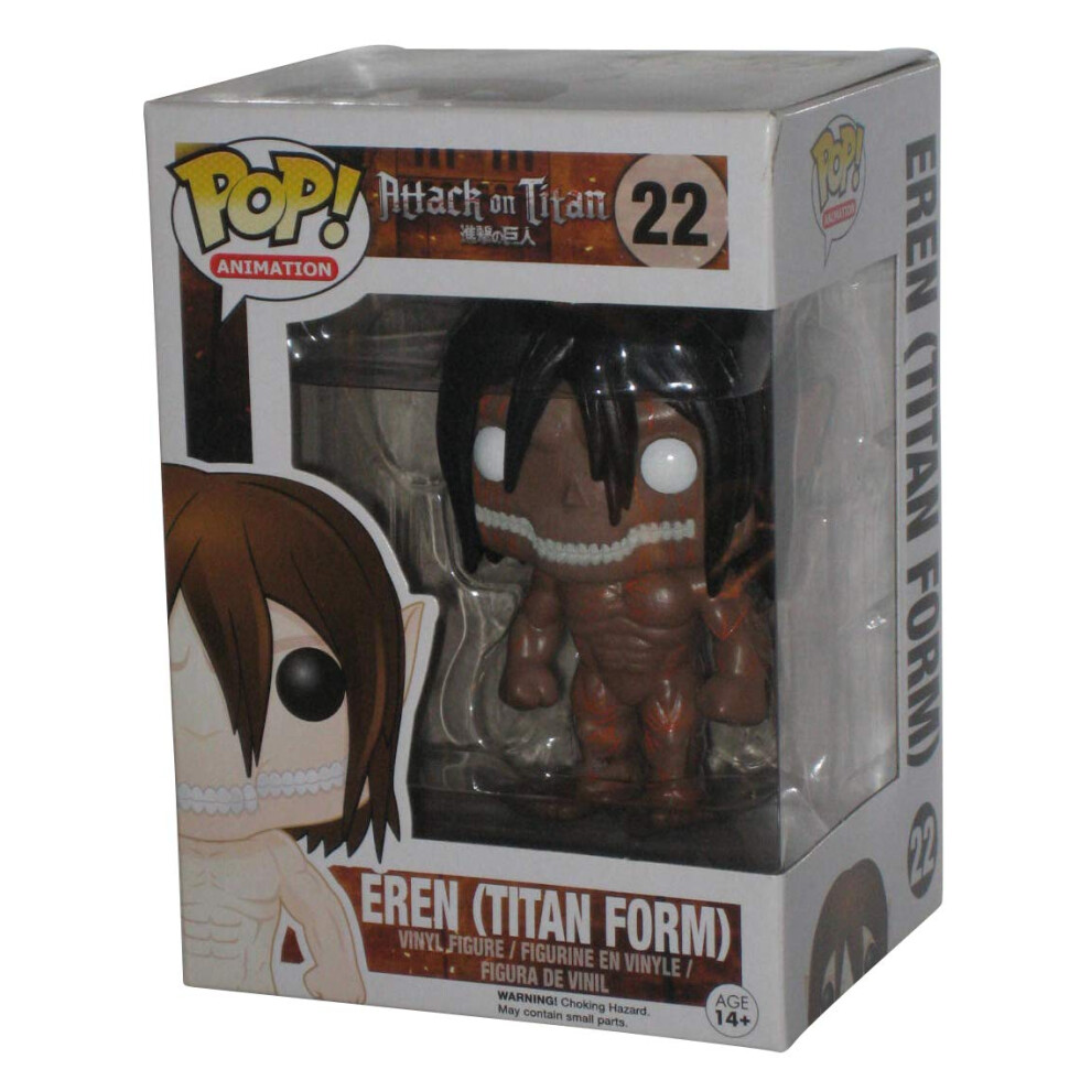 Funko Pop! Attack on Titan Eren (Titan Form) Hot Topic Exclusive Figur