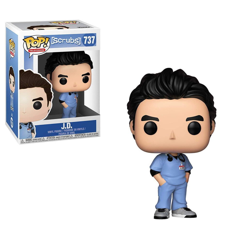 Funko Pop TV: Scrubs- J.D Toy  Multicolor