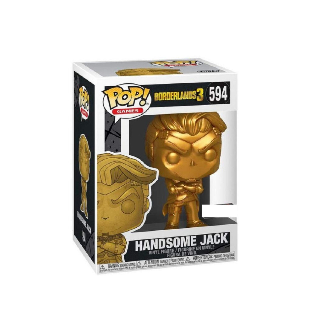 Funko Pop! Borderlands 3 Handsome Jack Metallic Gold Exclusive