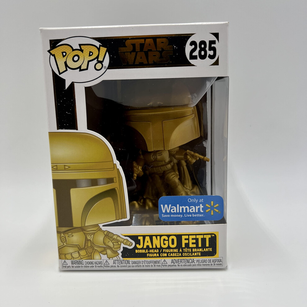 Funko Exclusive POP Star Wars: Jango Fett (Gold Metallic)