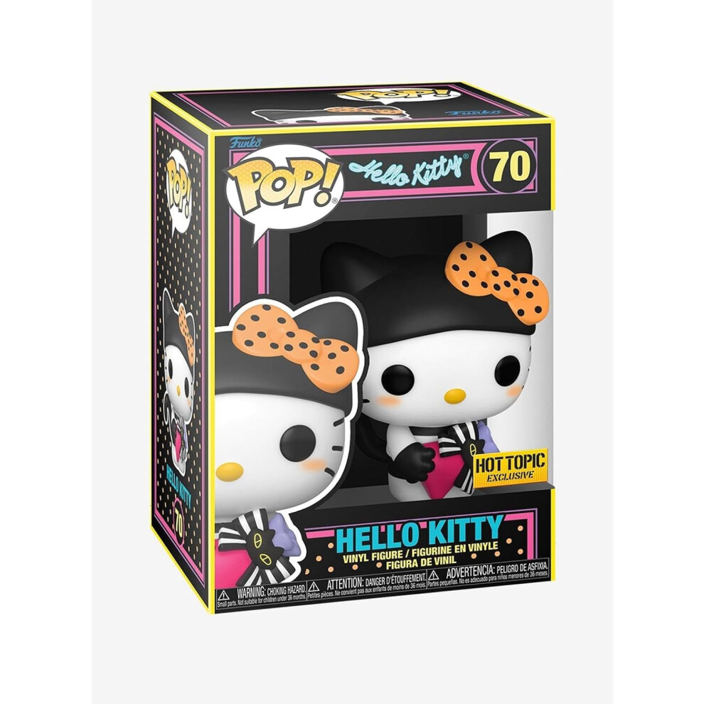 Funko All Pop! Sanrio: Hello Kitty - Hello Kitty with Gift (BLKLT)(Exc