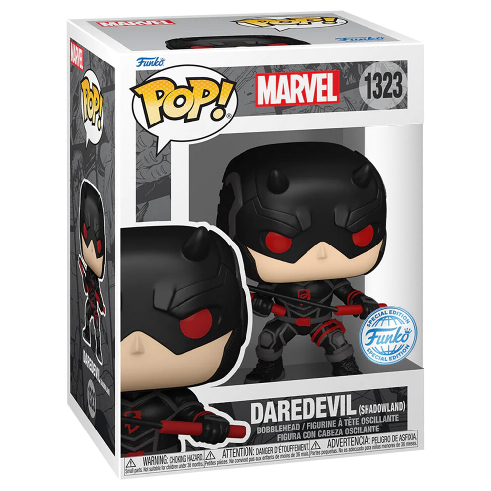 Funko Pop! Marvel - Daredevil (Shadowland) Bobblehead Figure (Entertai