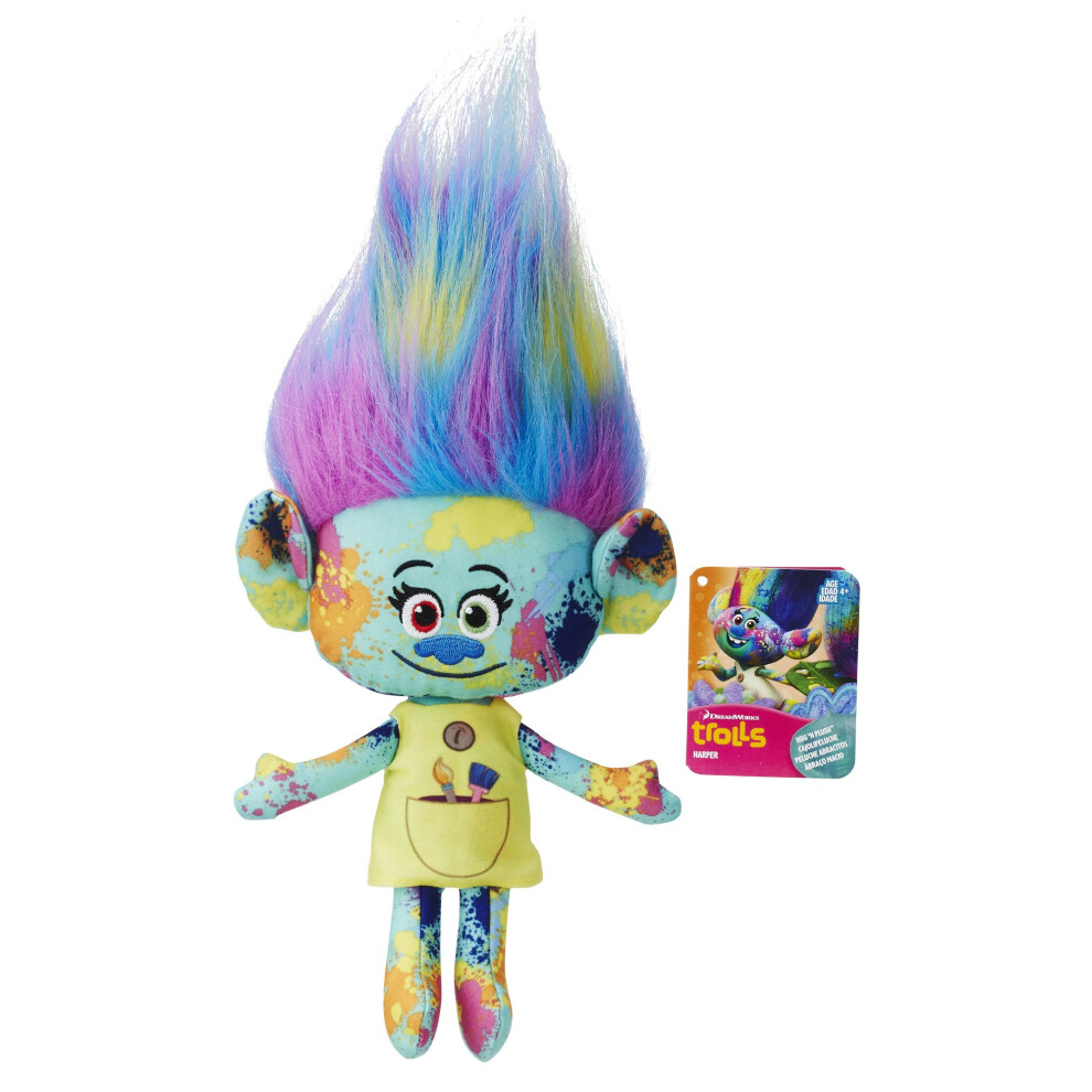 Trolls DreamWorks Harper Hug N Plush Doll