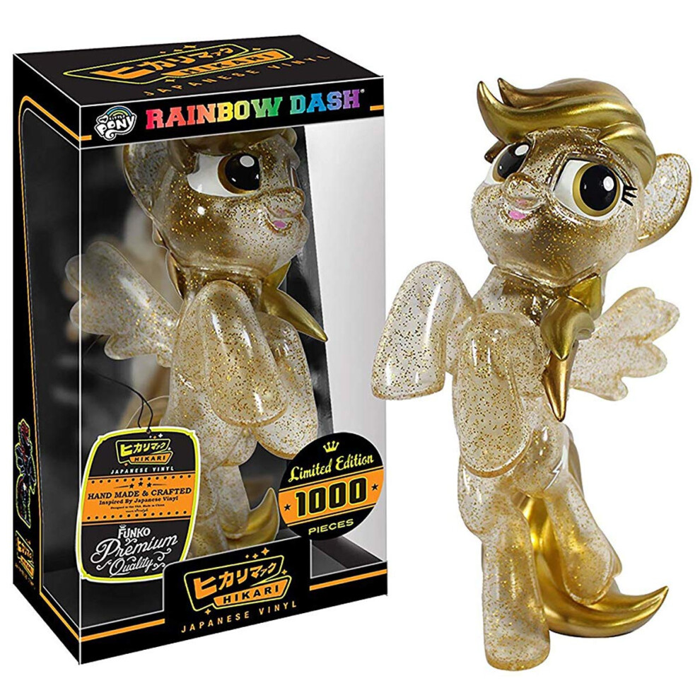 Gold Dust Rainbow Dash Hikari Figure Entertainment Earth Exclusive LE/