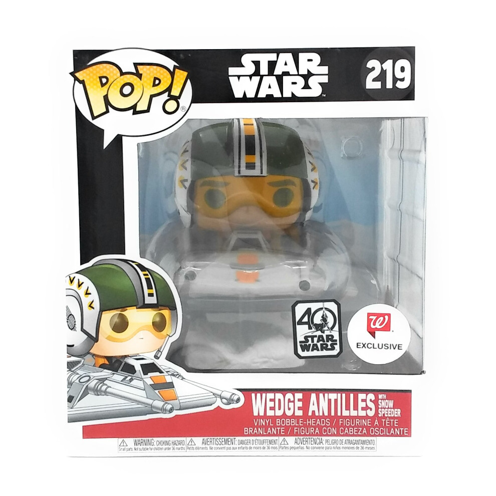 Funko Pop! Star Wars Wedge Antilles With Snow Speeder Exclusive