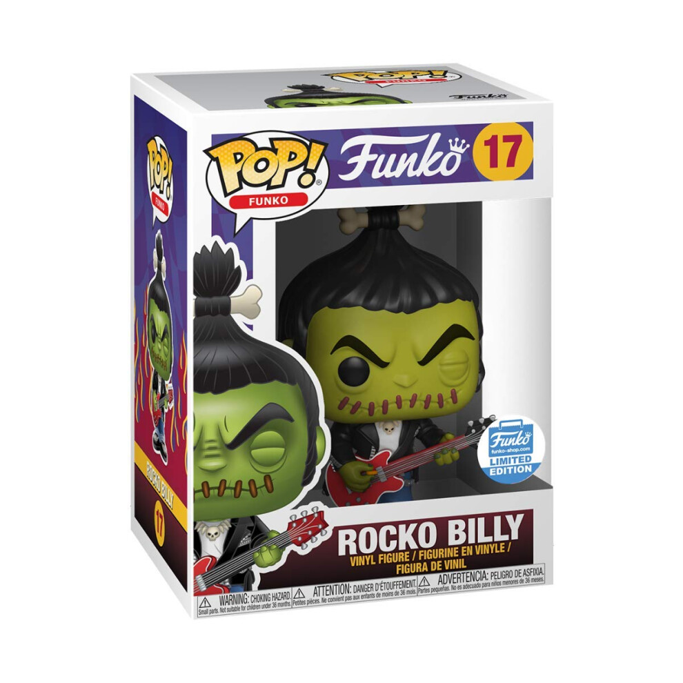 Funko Rocko Billy POP Spastik Plastik - #17 Limited Edition Vinyl Figu