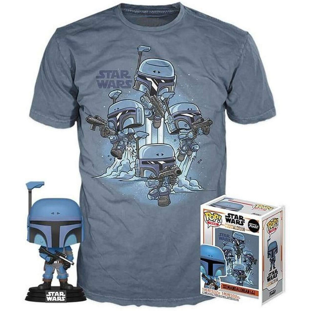 Funko Star Wars The Mandalorian POP! & Tee set figurine et T-Shirt The