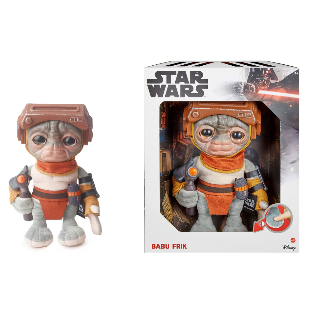 Star Wars GXB50 Babu Frik Plush Toy (23 cm) from Star Wars: The Rise o