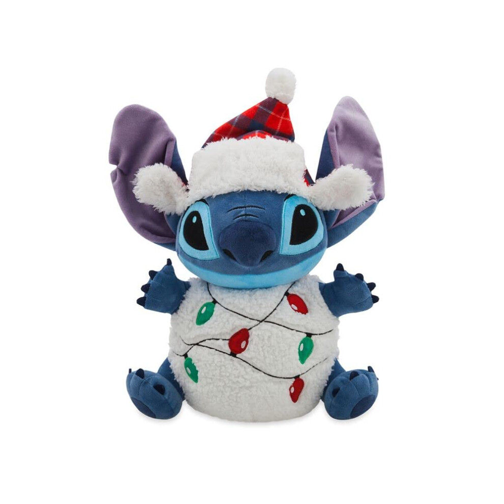 Disney Stitch Light-Up Holiday Plush - 12 Inches