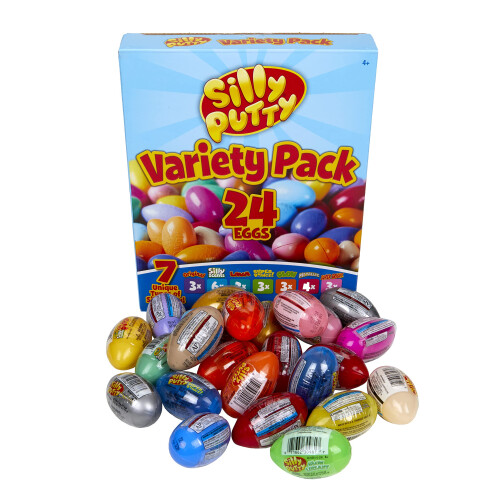 Crayola Crayola Silly Putty Bulk Variety Pack, Sensorisk Putty, Fidgetleksaker För Barn, Gåvor, 24 Ägg [Amazon Exklusiv] 1