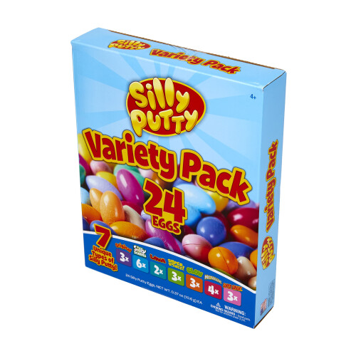 Crayola Crayola Silly Putty Bulk Variety Pack, Sensorisk Putty, Fidgetleksaker För Barn, Gåvor, 24 Ägg [Amazon Exklusiv] 2