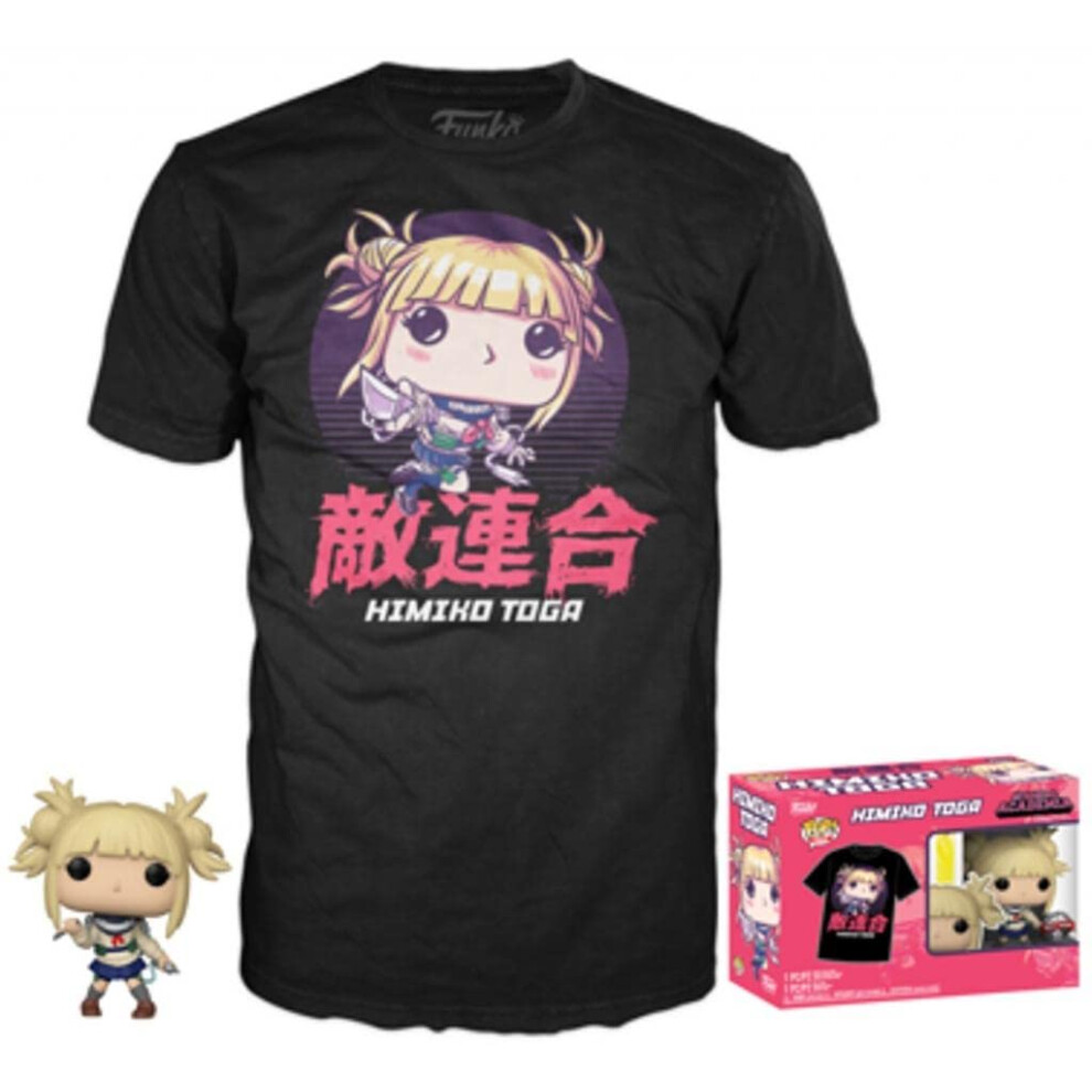 Funko My Hero Academia POP! Tees Himiko Unmasked Exclusive Vinyl Figur