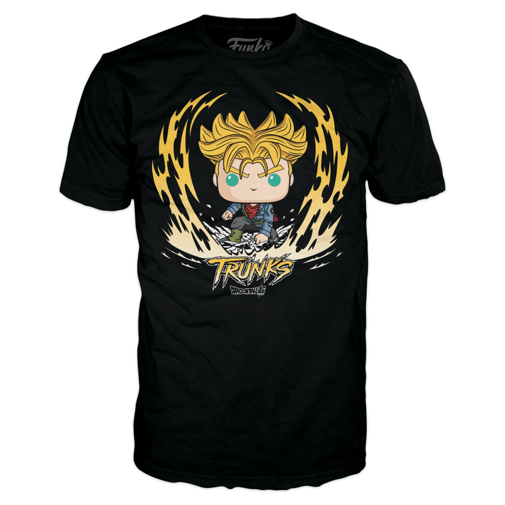 Funko Pop! Boxed Tee: Dragon Ball Super - Trunks - L