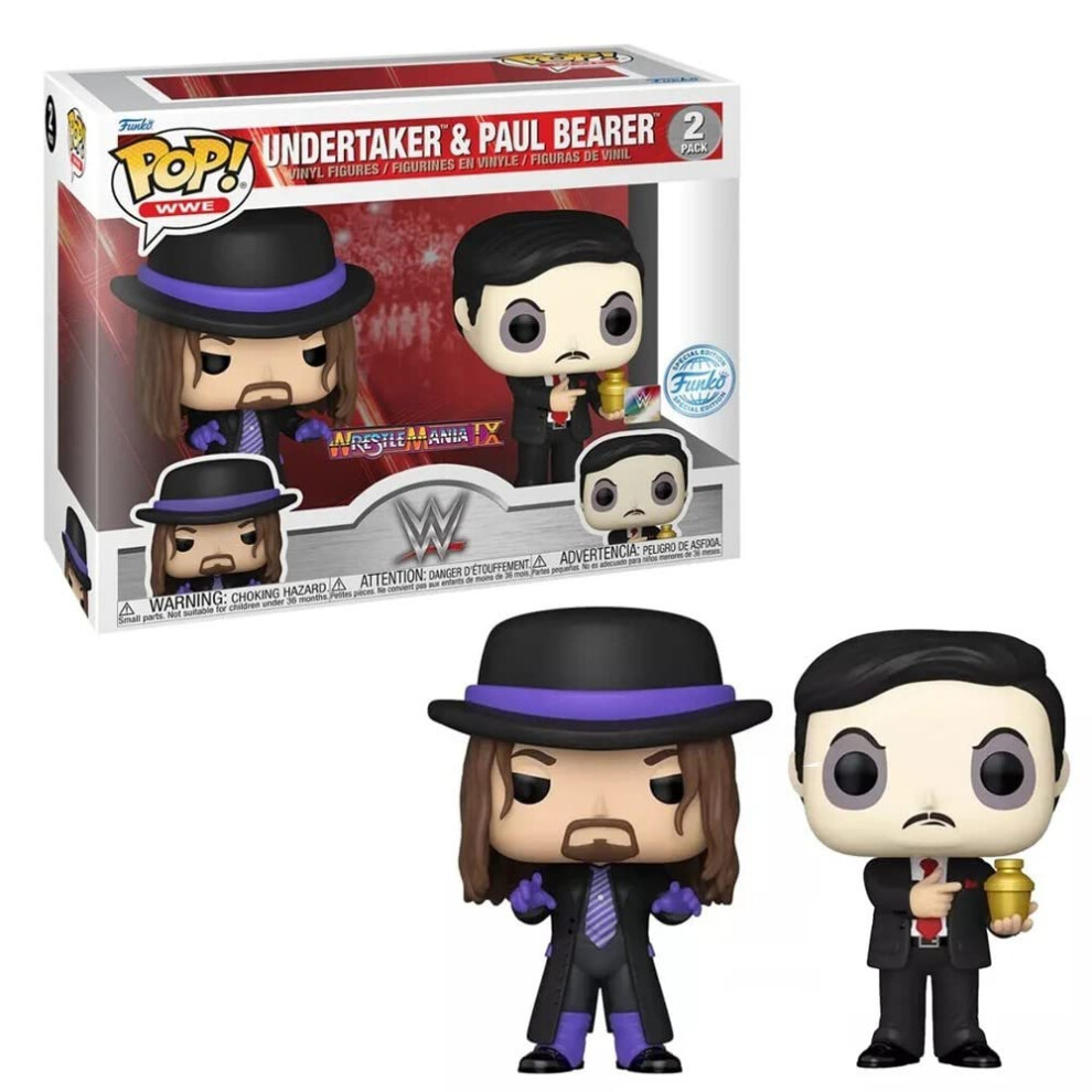 PoP! Undertaker and Paul Bearer Exclusive Vinyl Figure