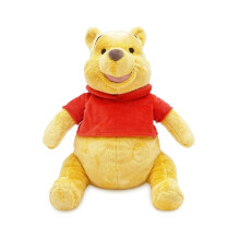 Disney Store Ufficiale Winnie The Pooh Peluche - Classico Medio 12" Orso Pooh con Dettagli Ricamati