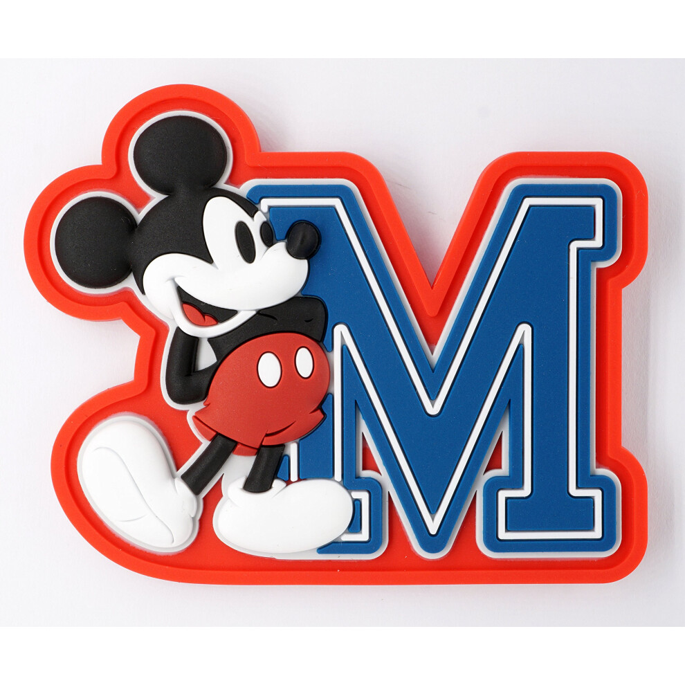 Disney 85964 Mickey Mouse M Soft Touch Magnet Novelty  Multicolor