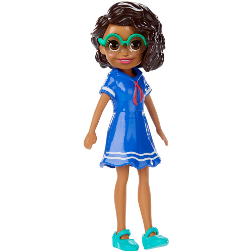 Polly Pocket Κούκλα Polly Pocket με Μοντέρνα Ρούχα 2018 Έκδοση Υψος Περίπου 3.5" (1 Κούκλα) 2