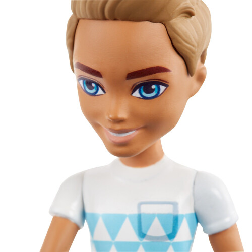 Barbie Muñeca Barbie Mini Deluxe Niño, Rubia 1