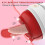 10 Mode Rose Massager 104 Toy Rechargeable Massager 5