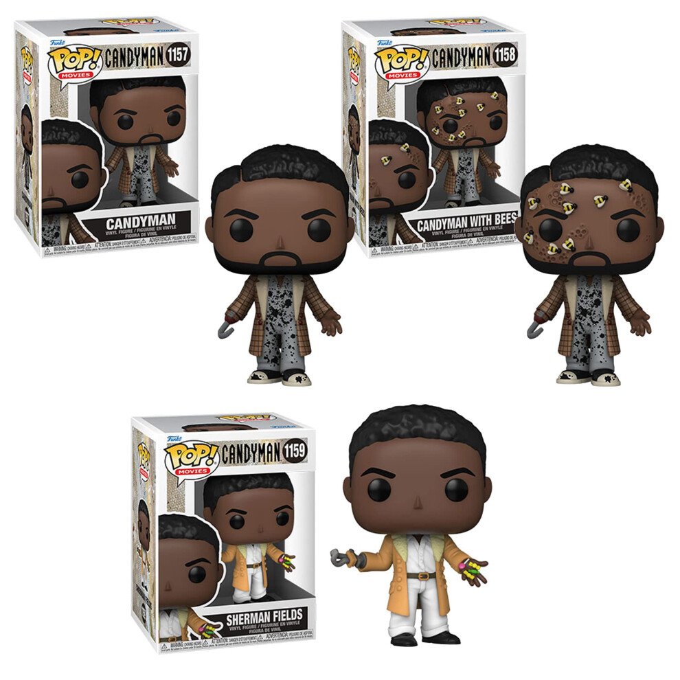 Funko POP! Movies Collector Set: Candyman (with Possible Chase Variant