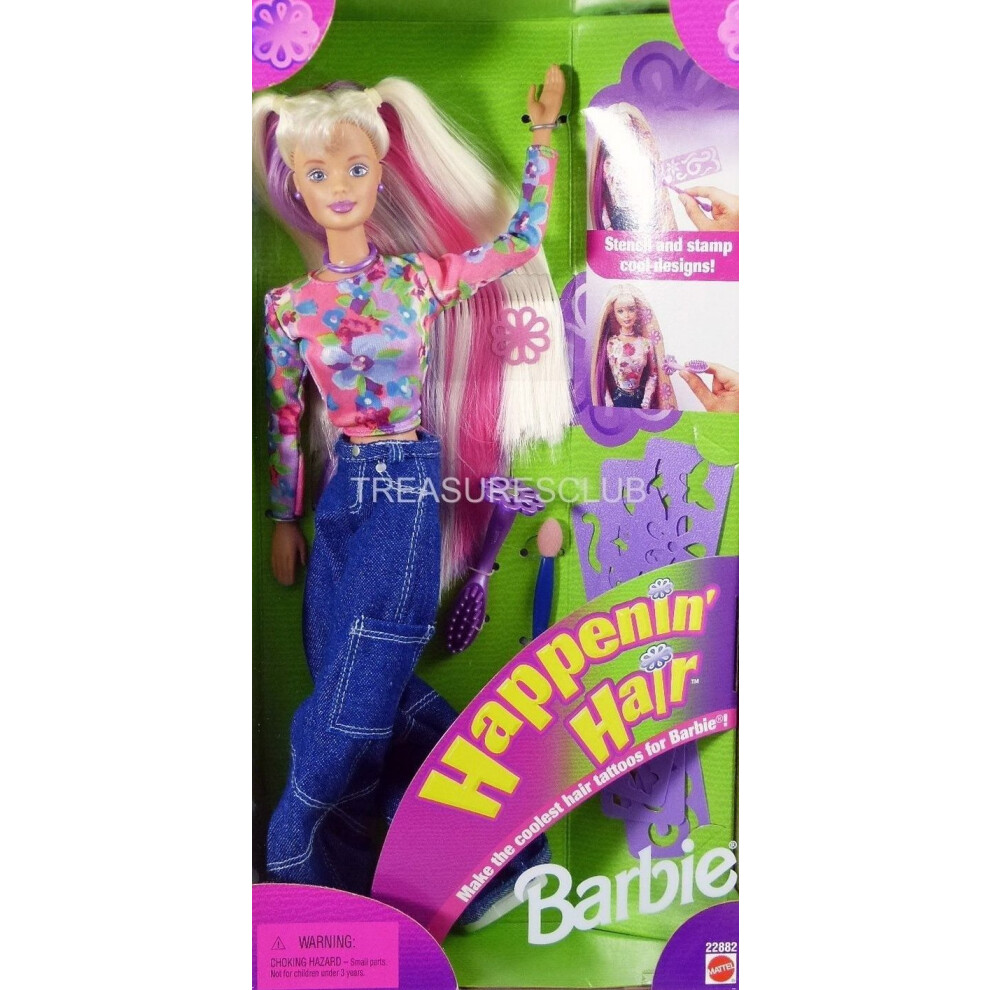 Happenin' Hair Barbie 1998