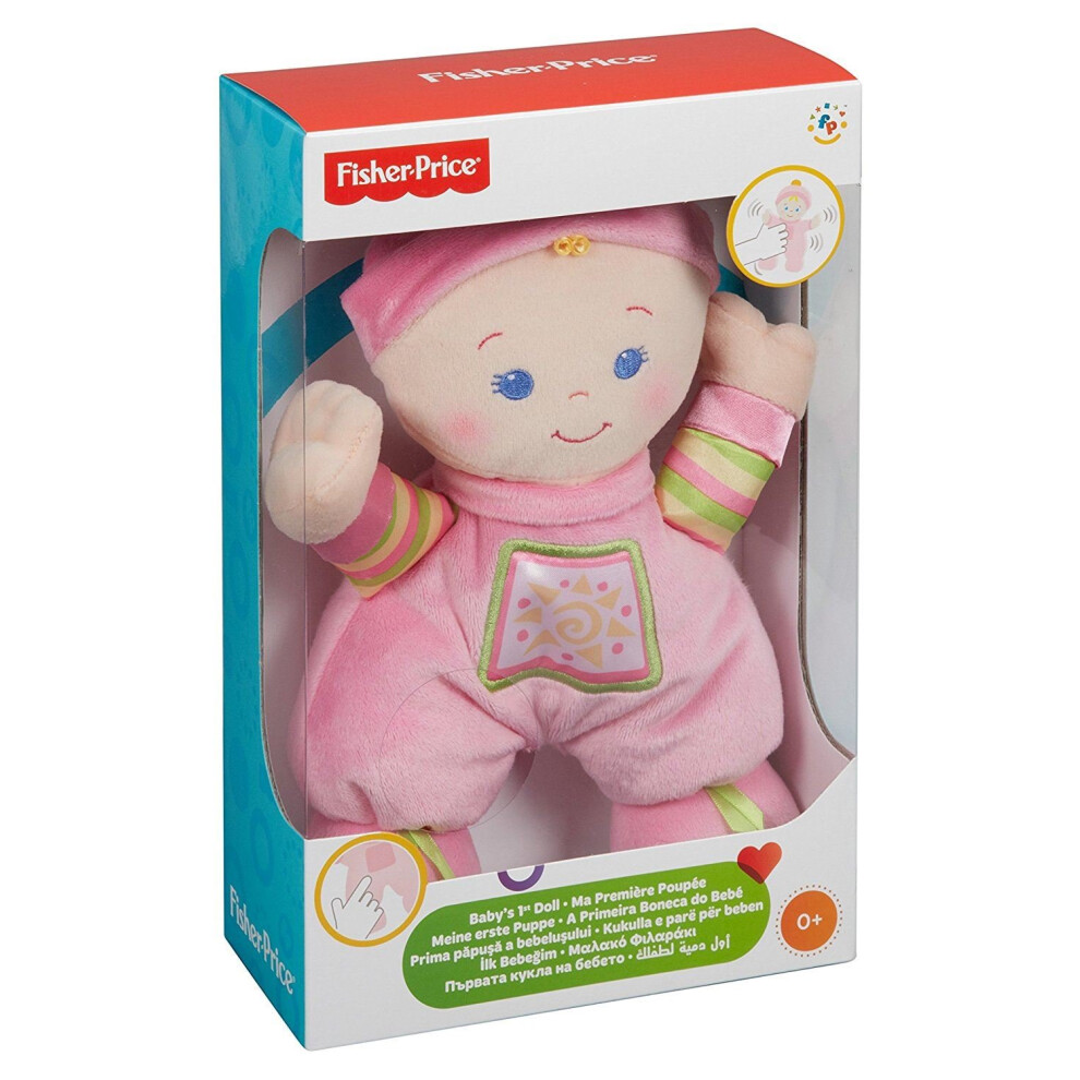 Fisher-Price Brilliant Basics Baby's First Doll