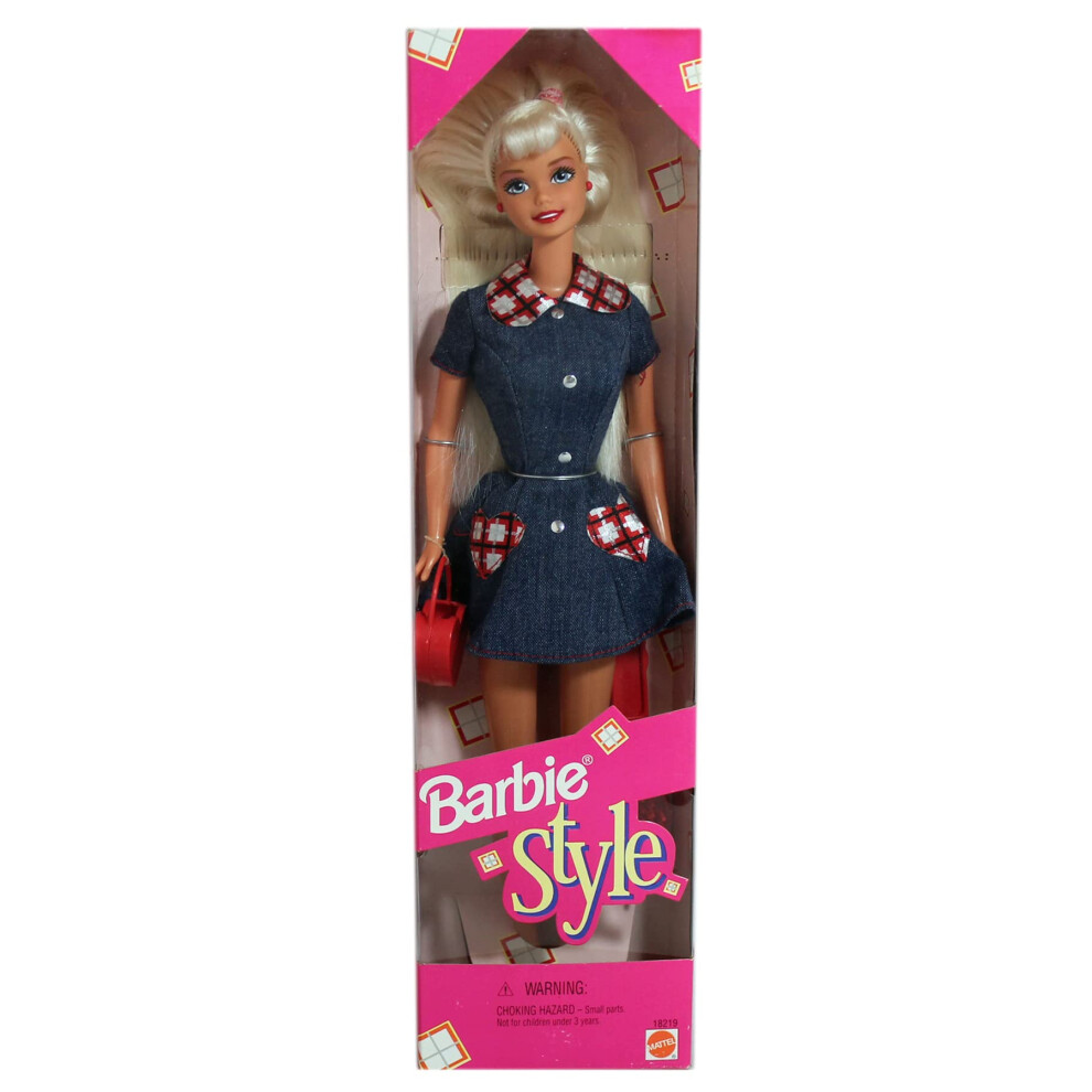 Mattel Blonde Barbie Style Barbie Doll 1997