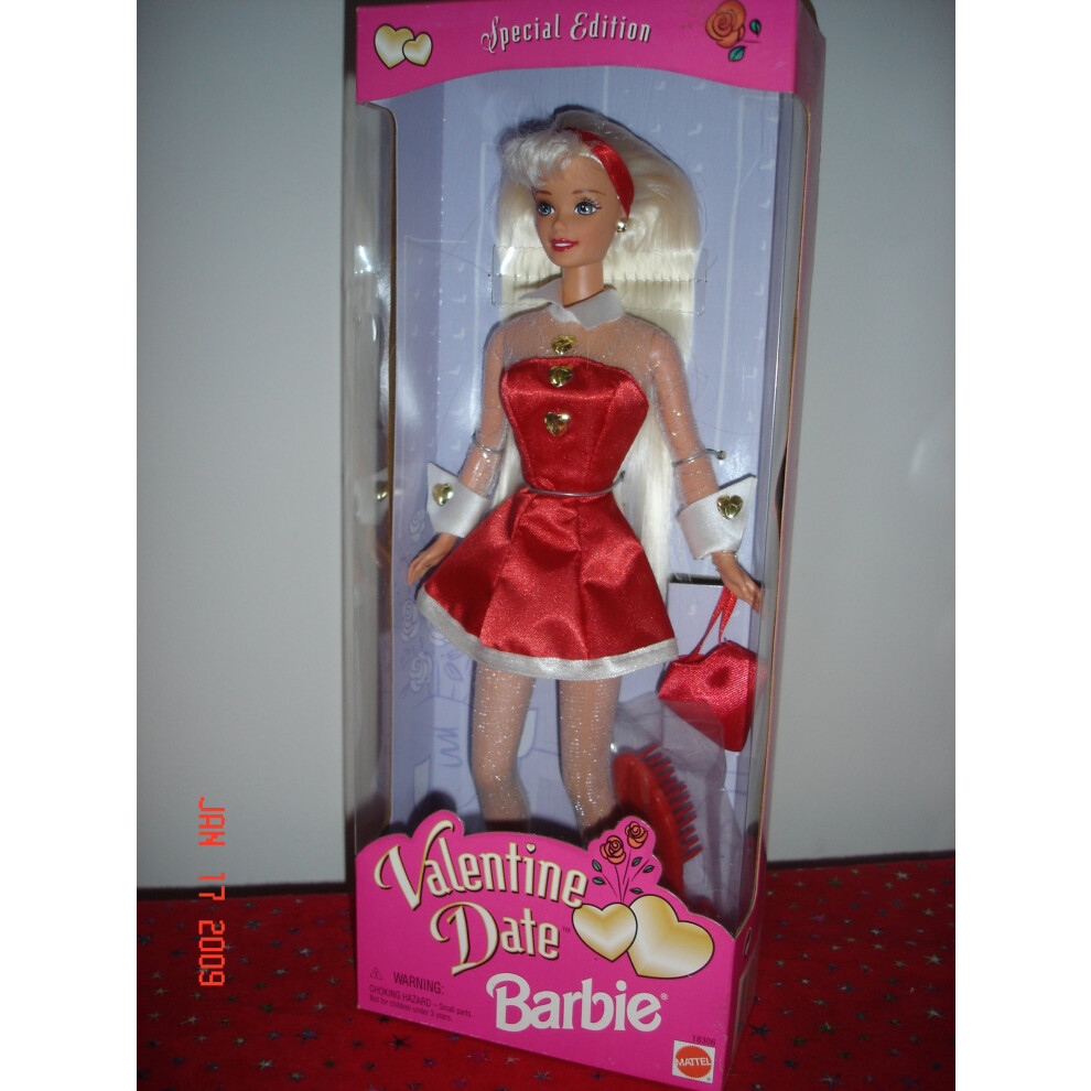 Barbie Special Edition Valentine Date.mib 1997 Gift Wow